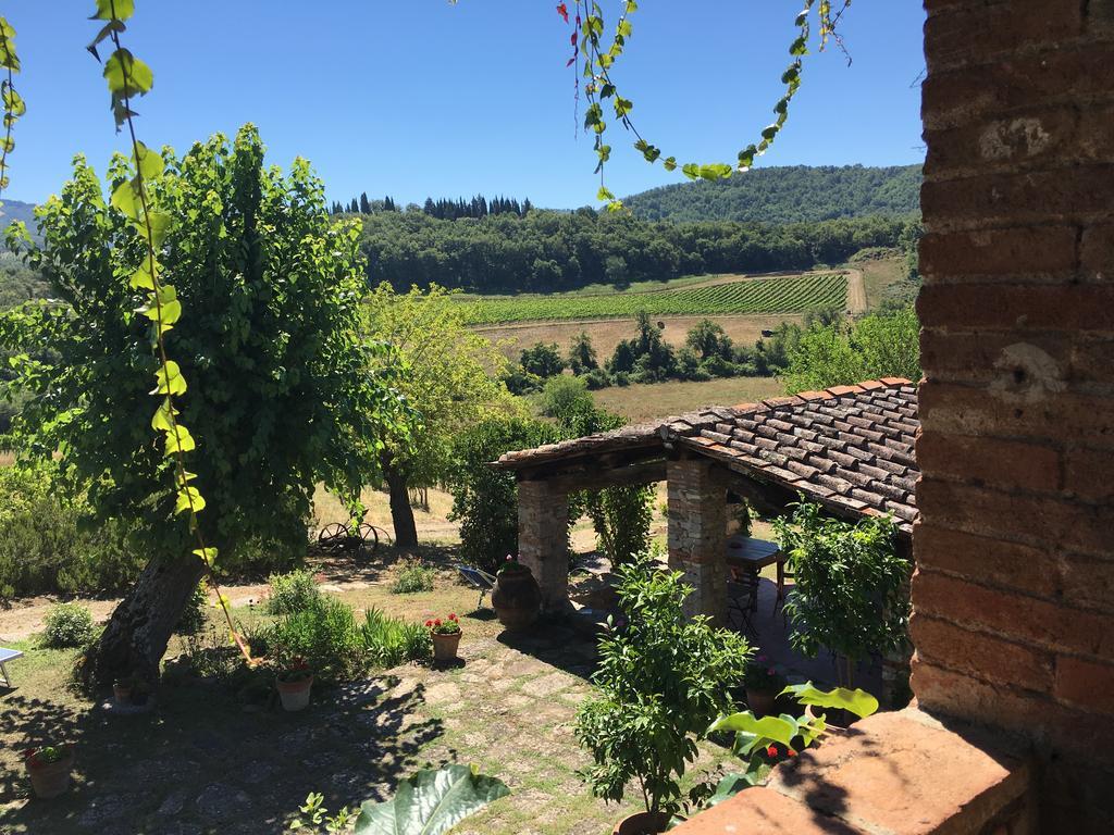 Podere Terreno Alla Via Della Volpaia Radda in Chianti Exteriér fotografie