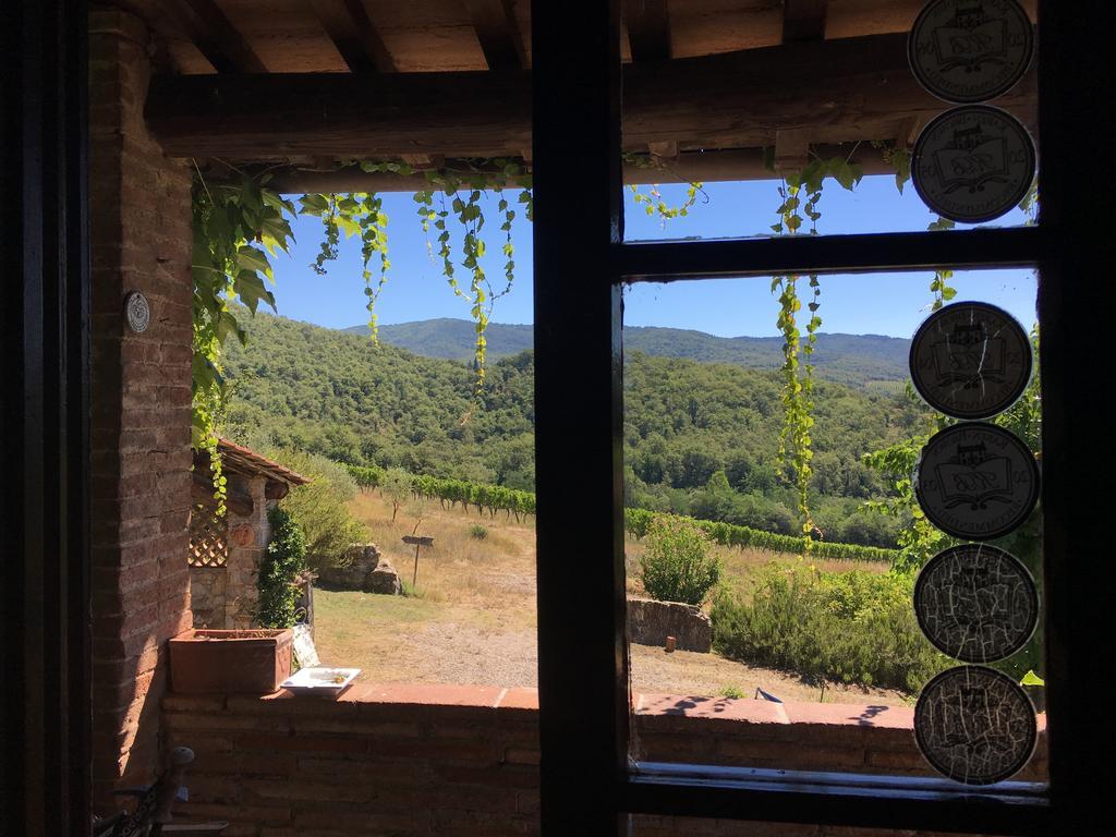 Podere Terreno Alla Via Della Volpaia Radda in Chianti Exteriér fotografie