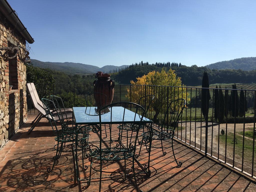 Podere Terreno Alla Via Della Volpaia Radda in Chianti Exteriér fotografie