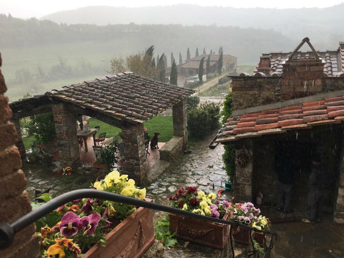 Podere Terreno Alla Via Della Volpaia Radda in Chianti Exteriér fotografie